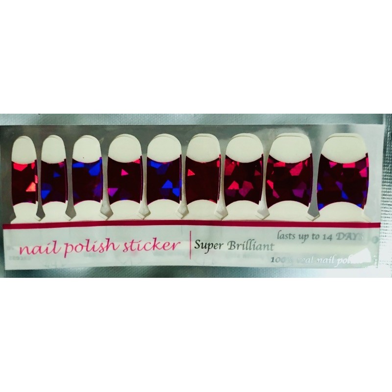 Pink Holo Tips Pink Holo Tips